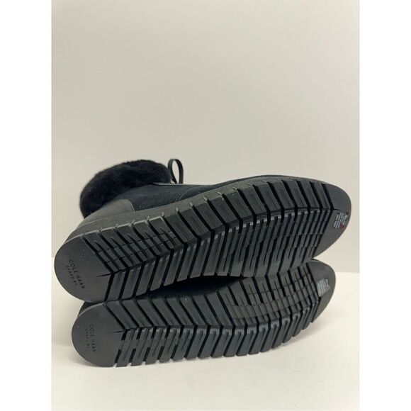 Cole Haan Boots Explore Upstate Hiker Waterproof Black Size 8B Lugged Sole - Picture 10 of 10